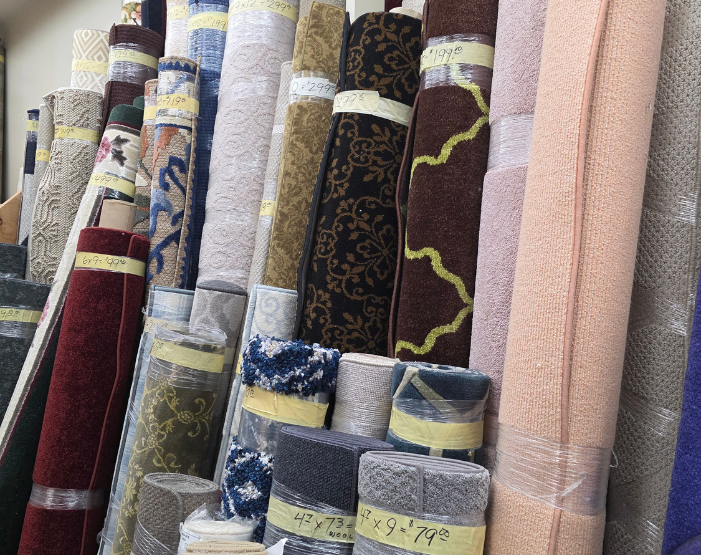 Colorful Carpet Remnants at Acme Carpet One